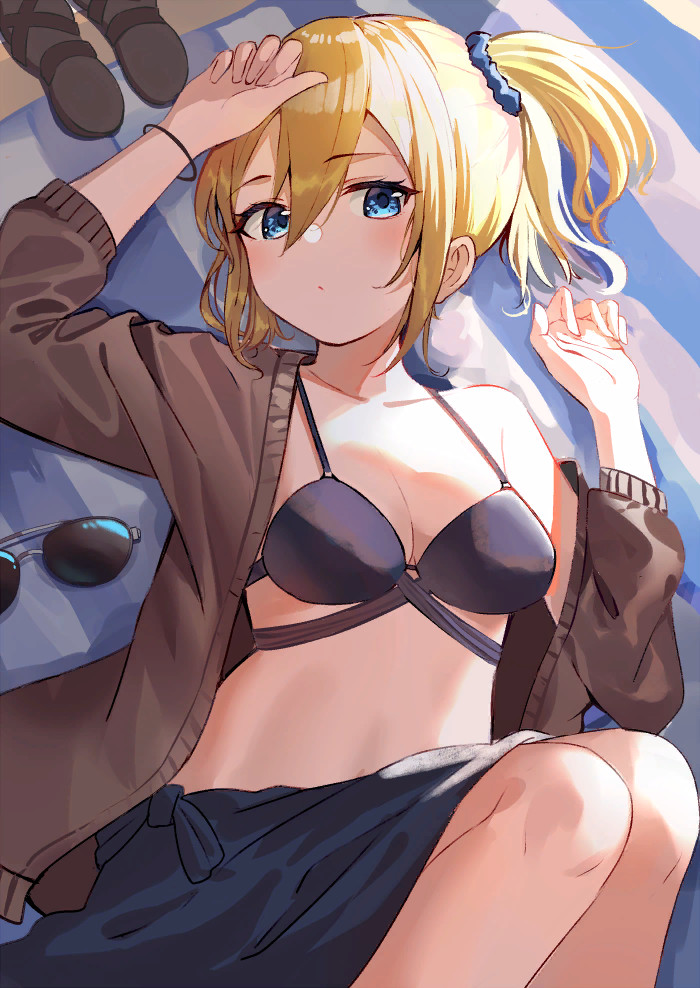 Hayasaka taking her day off - Hayasaka Ai, Kaguya-Sama wa Kokurasetai, Anime Art, Аниме, Купальник