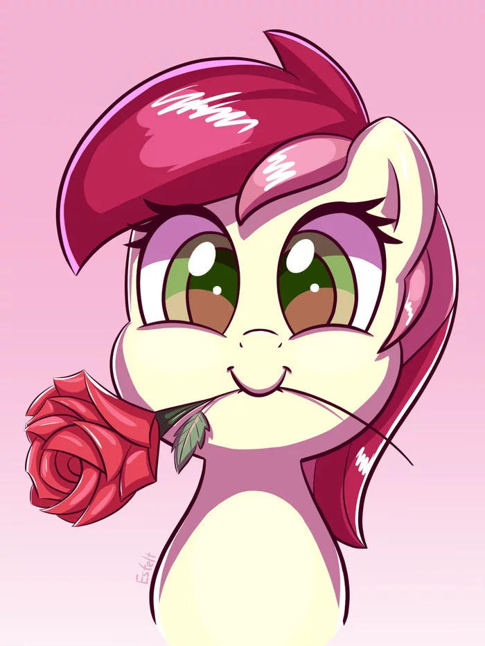 Rose - My little pony, PonyArt, Roseluck, Esfelt