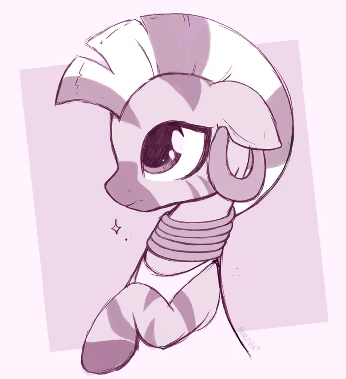 Zecora - My little pony, Zecora, Moozua, PonyArt