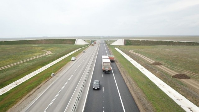 Four-lane traffic is open on Tavrida from Kerch to Simferopol - Crimea, Tavrida, Road, Kerch, Simferopol, Longpost