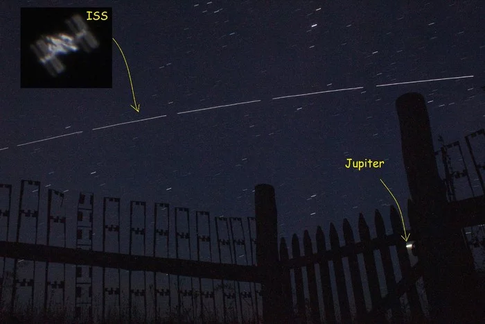 How I photographed the ISS. Technical details - My, ISS, Astrophoto, Cosmonautics, GIF, Longpost