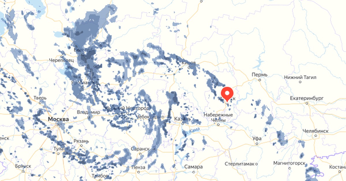 Осадки нижний новгород. Карта дождя Казань. Погодный маг в Москве.