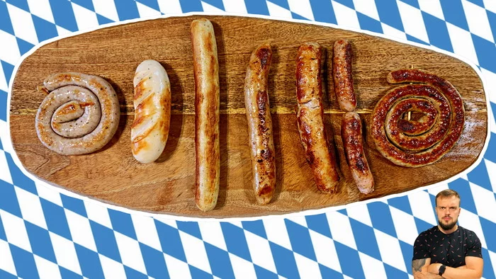 German sausages made in Russia. Which ones to choose? - My, Food, Sausages, Tasting, Products, Video, Longpost