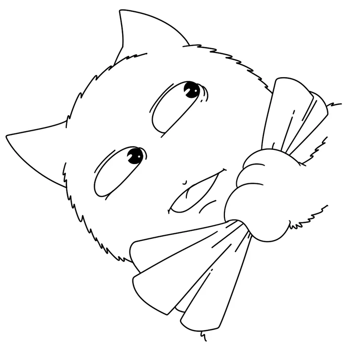 Sketches of shitty blurry cats. Part 2 - My, Friday tag is mine, cat, Drawing, Illustrations, Humor, Sketch, Animals, Funny animals, Longpost