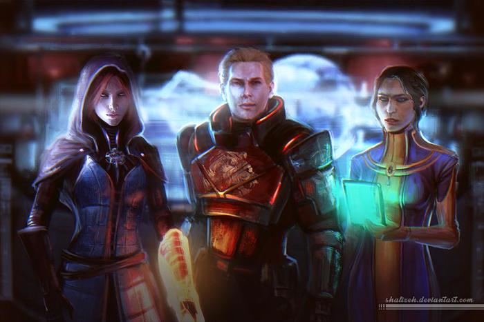 Advisors - Dragon age inquisition, Cullen Rutherford, Josephine, Leliana, Drawing