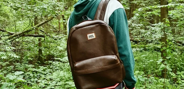 Vans Old School Backpack Reborn / Van Old School Backpack Reborn - My, With your own hands, Vans, Leather, Natural leather, Longpost