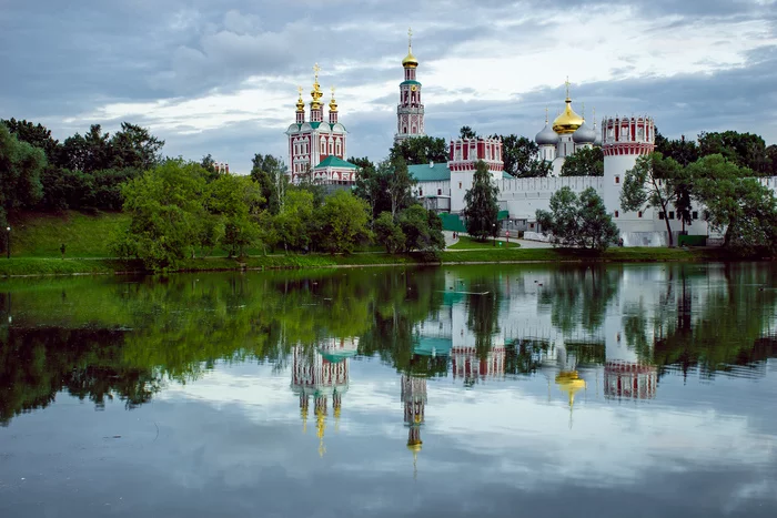 Novodevichy Convent - My, Canon, Monastery, Moscow, The photo, HDR, Landscape, Street photography, Water