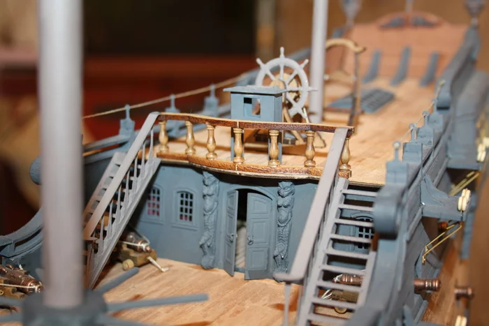 How I built the Black Pearl - My, Black Pearl, Modeling, Longpost, Ship, Hachet, Hachette