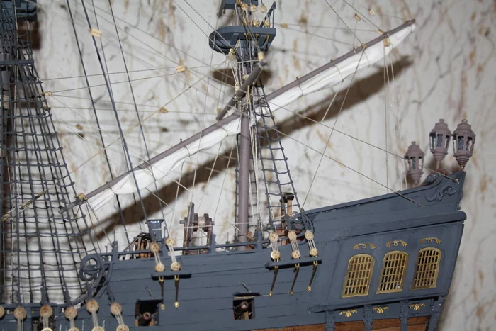 How I built the Black Pearl - My, Black Pearl, Modeling, Longpost, Ship, Hachet, Hachette