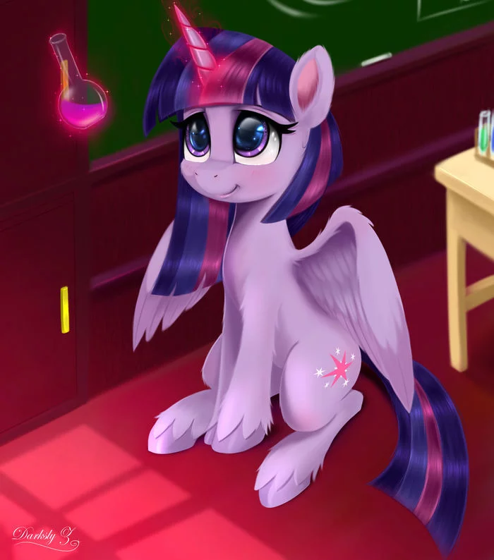 Experimental Science - My little pony, Pony Life, PonyArt, Twilight sparkle, Darksly-z