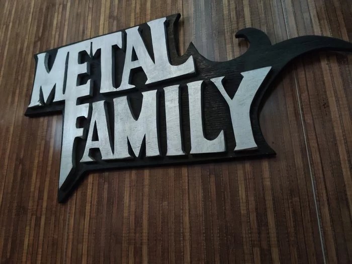 Ключница из Metal family - Моё, Metal Family, Мультсериалы, Своими руками, Ключница, Интерьер, Рукоделие без процесса