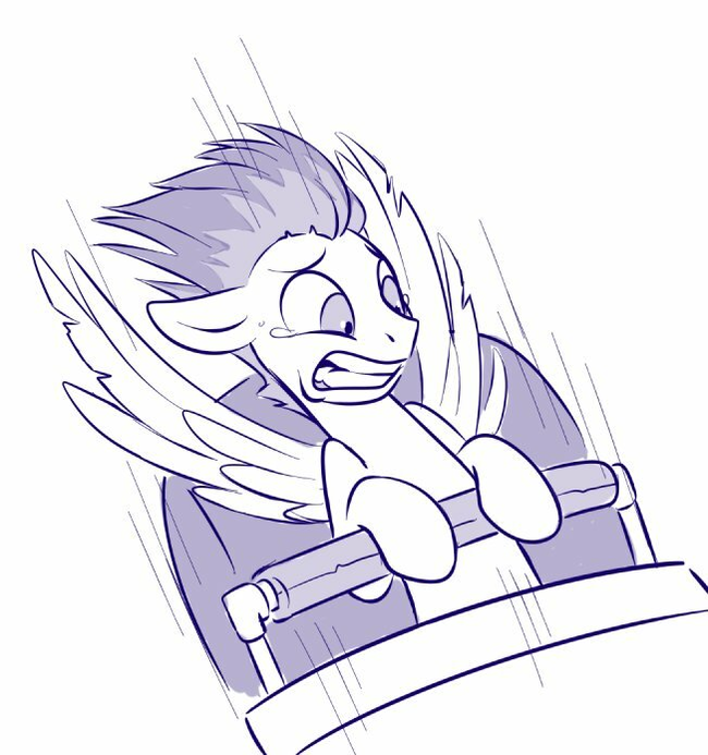 Roller coaster - My little pony, Flash Sentry