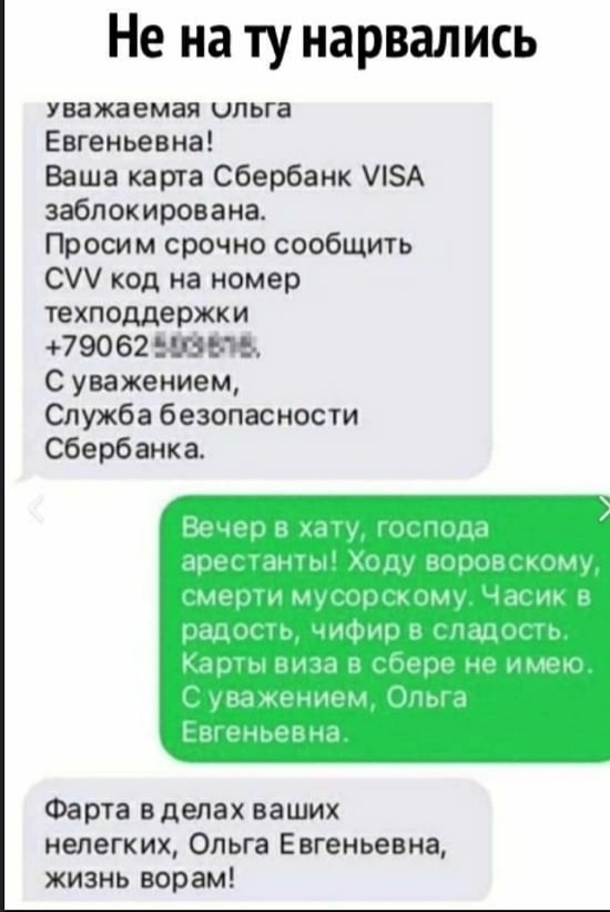 На волне постов про мошенников - Юмор, Мошенничество, АУЕ