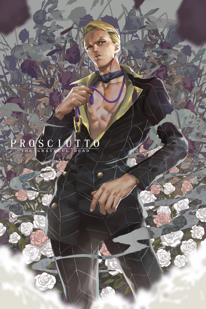 Prosciutto - Prosciutto, Jojos bizarre adventure, Anime art, Art, Anime