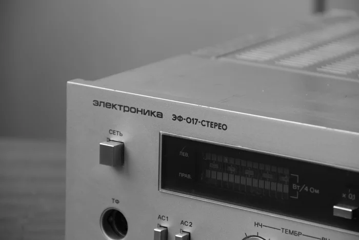 Electronics EF-017-STEREO. - My, Repair of equipment, Electronics, Vinyl player, Amplifier, the USSR, Longpost