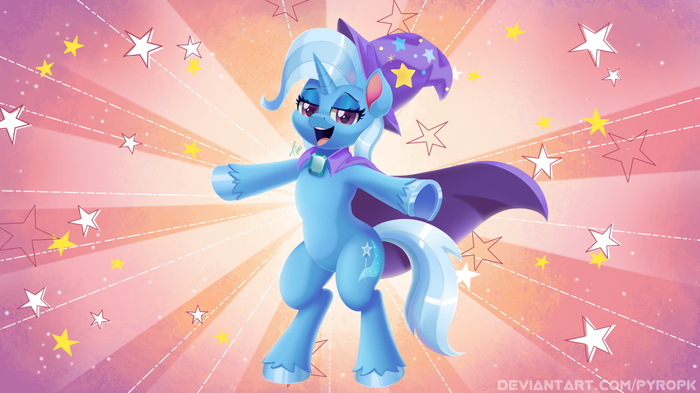    ! My Little Pony, Pony Life, Trixie, Pyropk