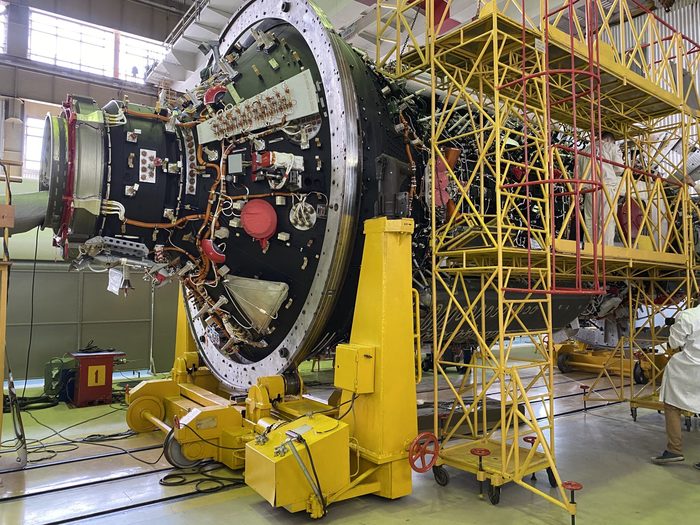 Вывоз МЛМ «Наука» в Центре им. М.В. Хруничева Космос, Роскосмос, Центр Хруничева, Протон-М, Видео, Длиннопост