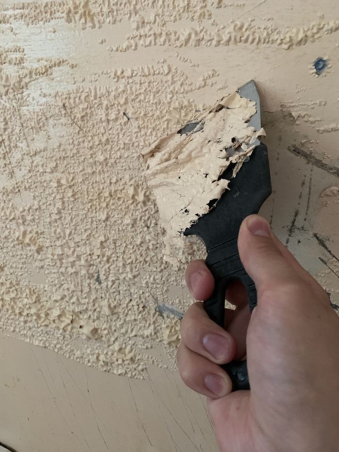 Как снять старую краску (эмаль) со стен. Трудности ремонта! Ремонт, Краски, Уничтожение, Длиннопост