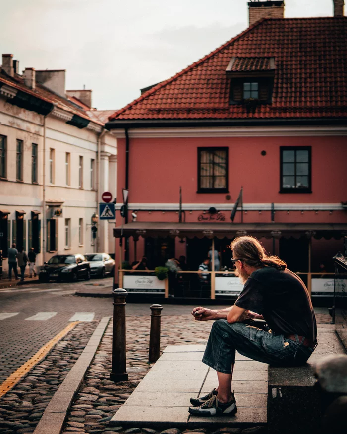 Walk through the evening Uzupis (Vilnius, Lithuania) - My, Vilnius, Lithuania, The photo, Longpost