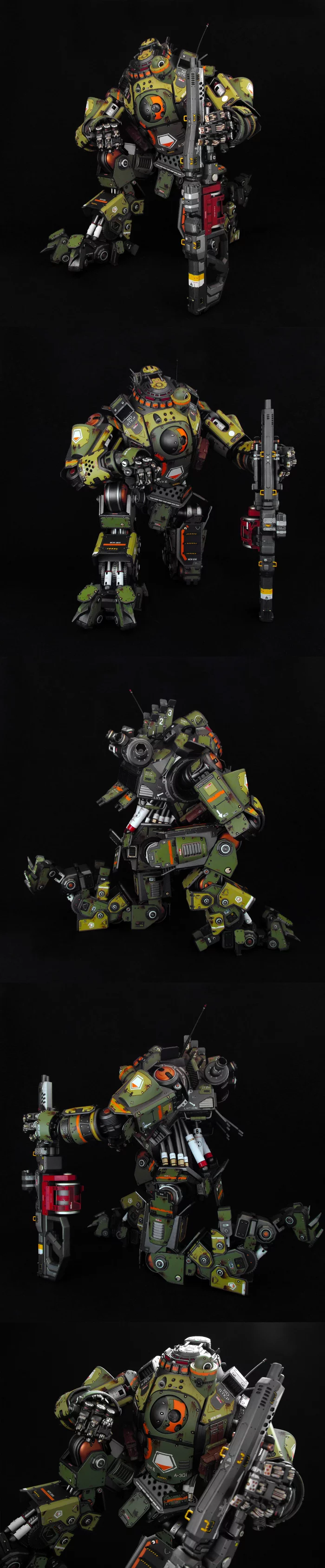 Titanfall Collector's Edition - My, Modeling, Stand modeling, Figurines, Painting, Hobby, Painting, Titanfall, Models, Longpost