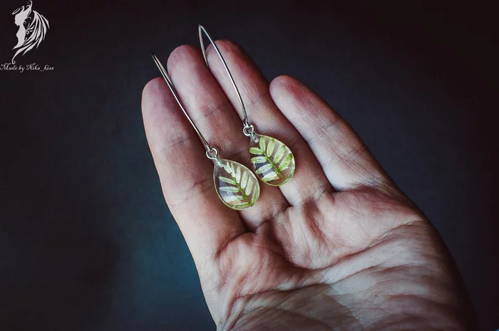 Handmade jewelry with fresh flowers - My, Handmade, Epoxy resin, Flowers, Needlework without process, Nika_kiss, Longpost, Bijouterie