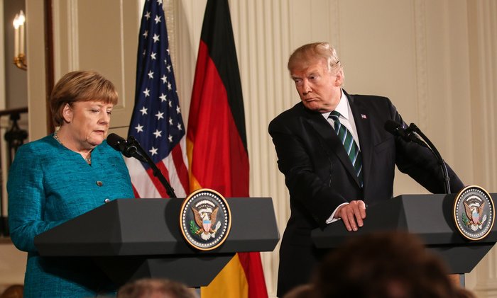 US mistrust of Germany is growing exponentially - USA, Politics, Germany, Angela Merkel, Donald Trump, NATO, Russia, Longpost