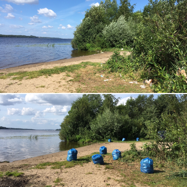 Folk tale - My, Story, Volga, Scavenger Kostroma, Ecology, Cattle, Beach, Garbage, Longpost