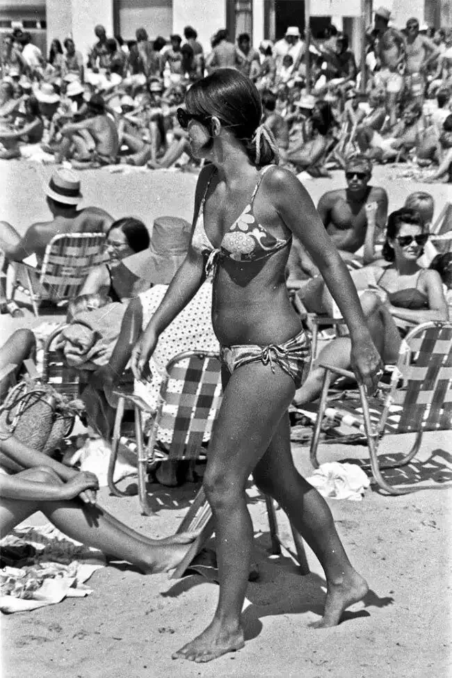 50 лет назад: один день на калифорнийском пляже США, Калифорния, Пляж, Интересное, Старое фото, Черно-белое фото, Длиннопост