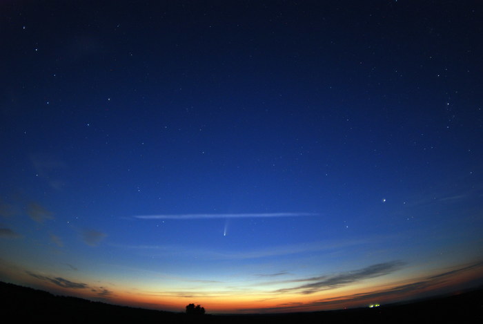 Also photographed Comet NEOWISE - My, Comet, The photo, Neowise