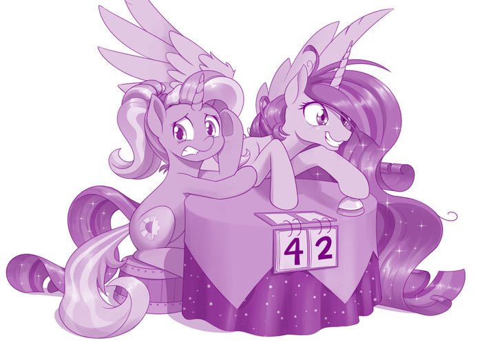  My Little Pony, Ponyart, Twilight Sparkle, Luster Dawn, Dstears