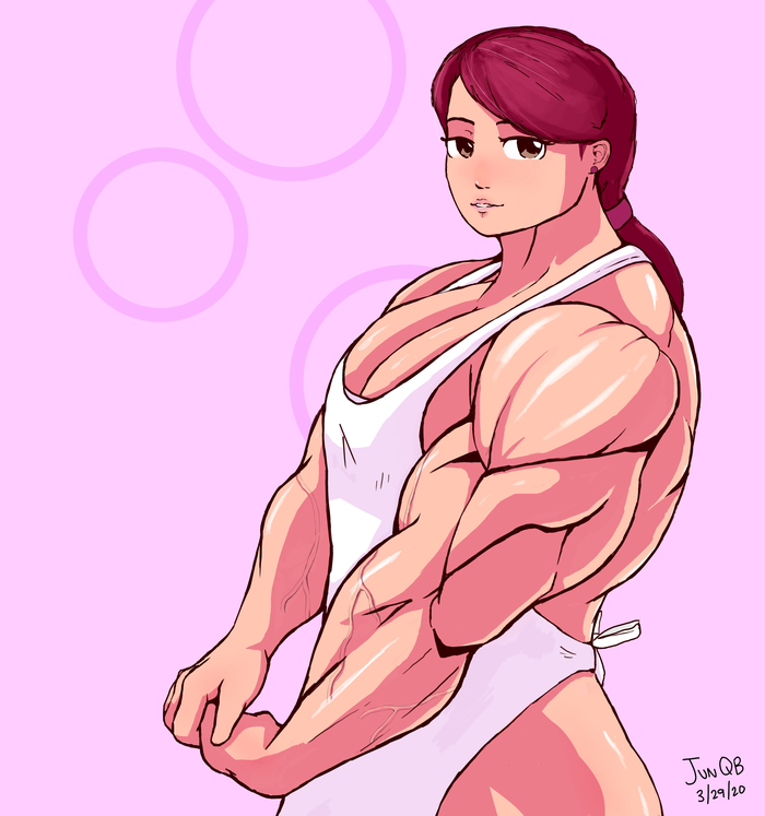 Крепкая милфа