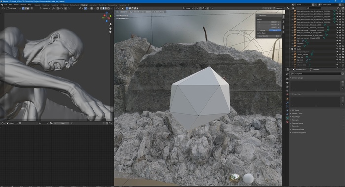 Как сделать стол blender 3d