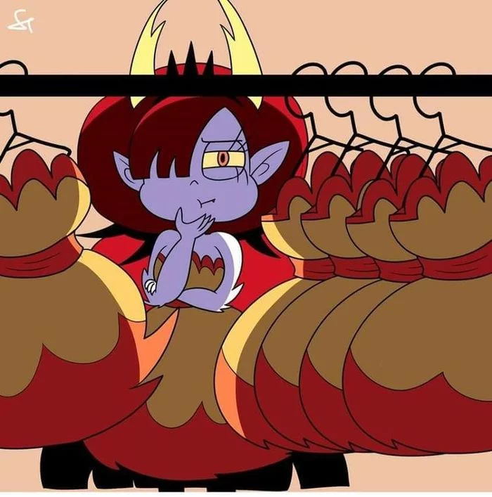 SPSZ.ART (What to wear?) - Star vs Forces of Evil, Cartoons, Art, Hekapoo