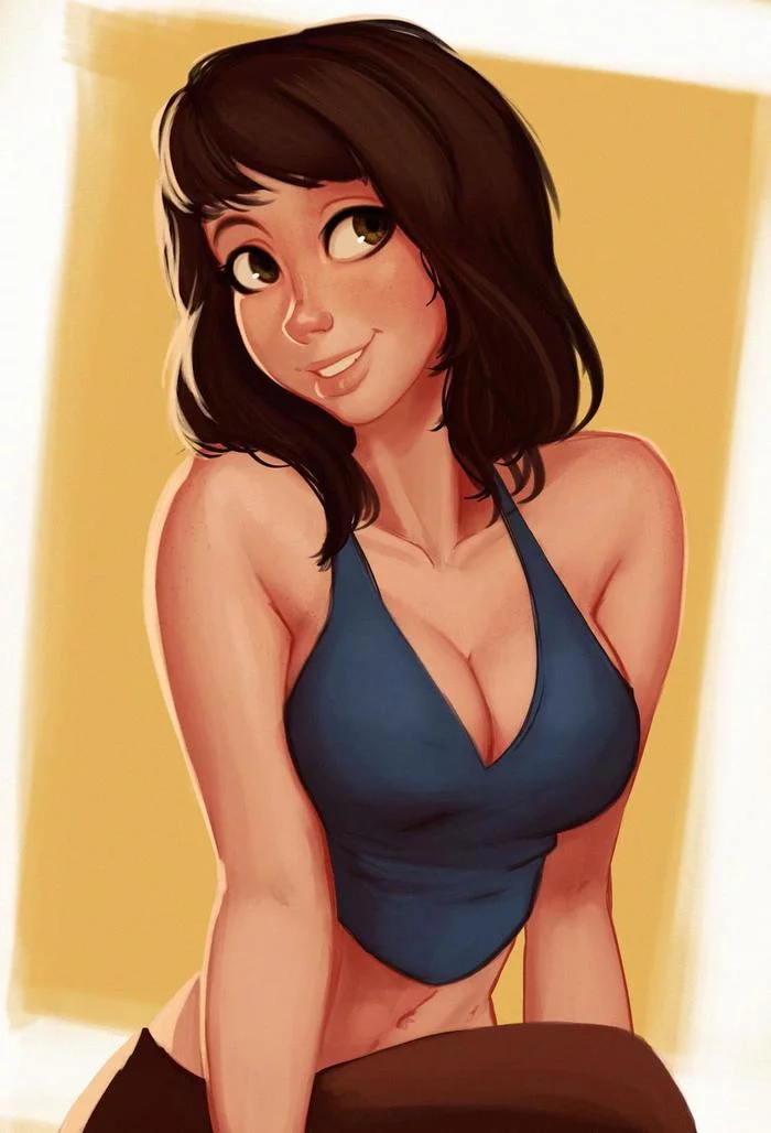 Продолжение поста «Симпатичные арты девушек» Raichiyo33, Арт, Рисунок, Девушки, Ответ на пост, Длиннопост