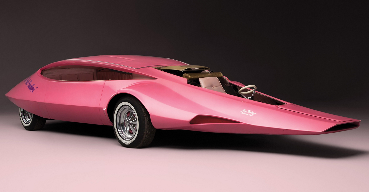 Original cars. Розовая пантера машина. Необычные автомобили. Редкие автомобили. Розовая машина.