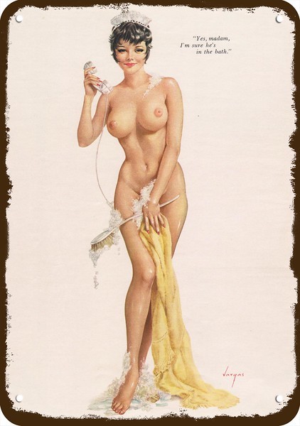 Vargas Girls - NSFW, Pin up, Hand-drawn erotica, Erotic, Art, Vintage, Longpost