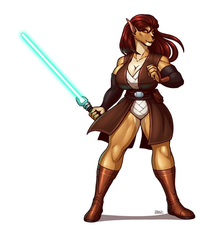 Bothan Jedi - Blazbaros, Art, Star Wars, Jedi