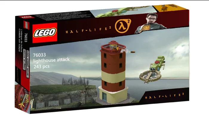 Лего Half-Life часть 10 - Моё, LEGO, Half-Life 2, Компьютерные игры, Модели