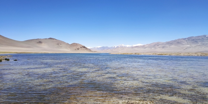 Памир. Озеро Каракуль Соленое озеро, Природа, Таджикистан, Длиннопост, Памир