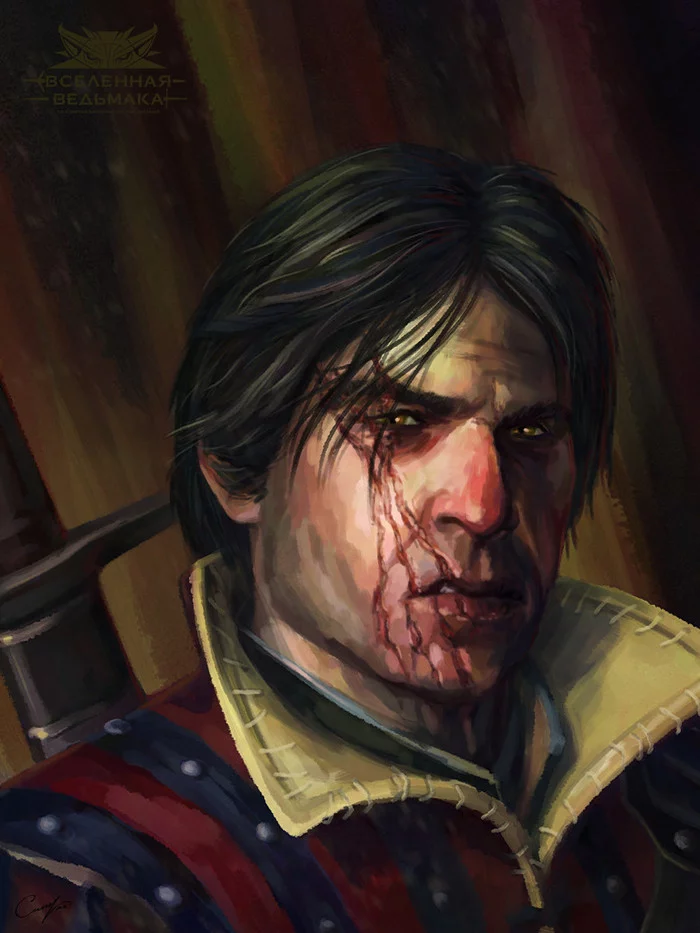 Witchers of two schools - Witcher, The Witcher 2: Assassins Of Kings, Vesemir, Lambert, Eskel, Summer from Guletta, Games, Art, Longpost