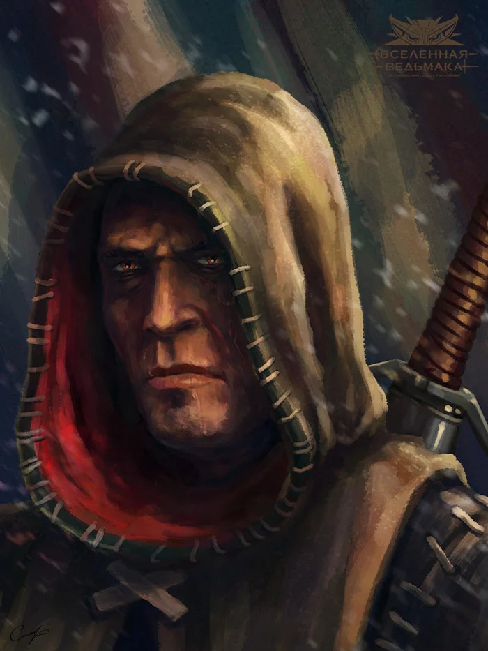 Witchers of two schools - Witcher, The Witcher 2: Assassins Of Kings, Vesemir, Lambert, Eskel, Summer from Guletta, Games, Art, Longpost