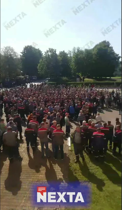 Strikes in Belarus today 14.08 - Republic of Belarus, Strike, Politics, Video, Longpost, Protests in Belarus, NEXTA