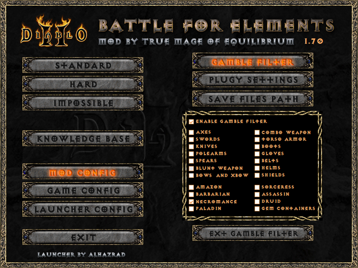 Diablo 2: Battle for Elements ( 1.70) Diablo II, ,  , , Bfe, 
