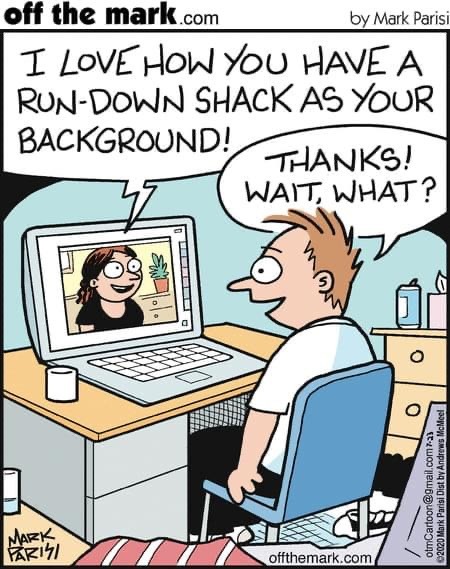 Date on zoom - Comics, Offthemark