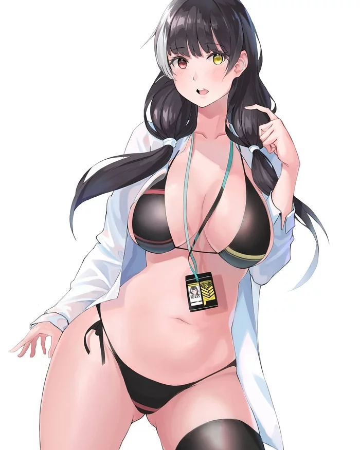 Ro635 - NSFW, Anime, Anime art, Girls frontline, Ro635, Swimsuit, Breast