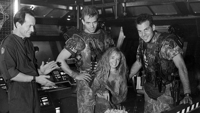 War with strangers is not a reason to forget about the birthday - Strangers, Filming, James Cameron, Birthday, Actors and actresses, Michael Bean, Bill Paxton, Lance Henriksen, Alien movie