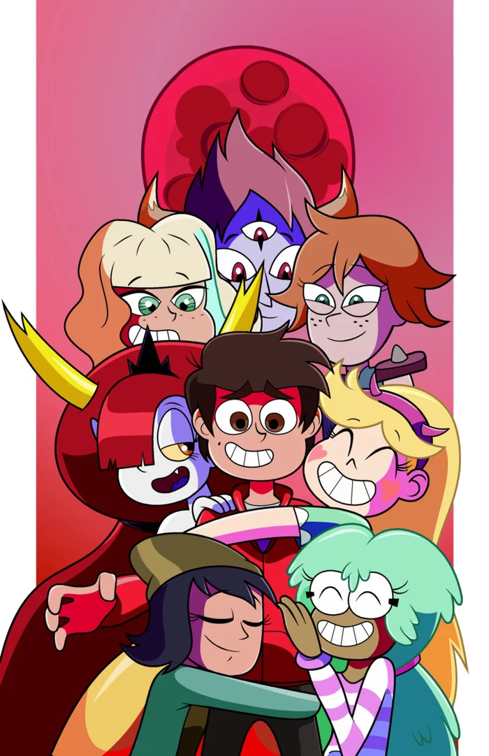 SPSZ.Art - Star vs Forces of Evil, Art, Star butterfly, Marco diaz, Hekapoo, Tom lucitor, Jackie lynn thomas, Janna Ordonia