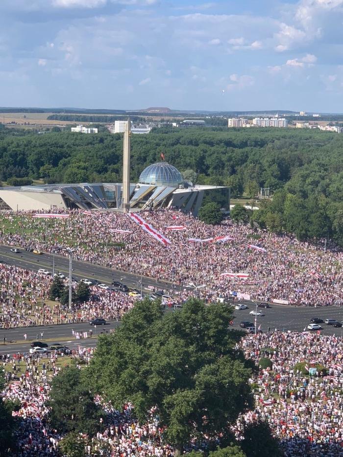 Civil traffic controller - Republic of Belarus, Protests in Belarus, Video, Longpost, Politics