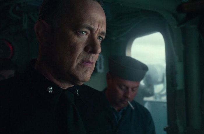 Tom Hanks gives battle to submarines. - My, Movies, Greyhound, The Second World War, Story, USA, Tom Hanks, Apple TV, Ship