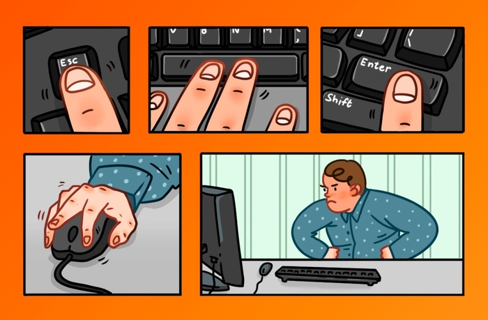 5 стадий принятия непропускаемой кат-сцены: